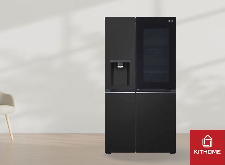 Tủ lạnh LG 4 cánh LFD61BLGA phù hợp cho nhiều gia đình Việt