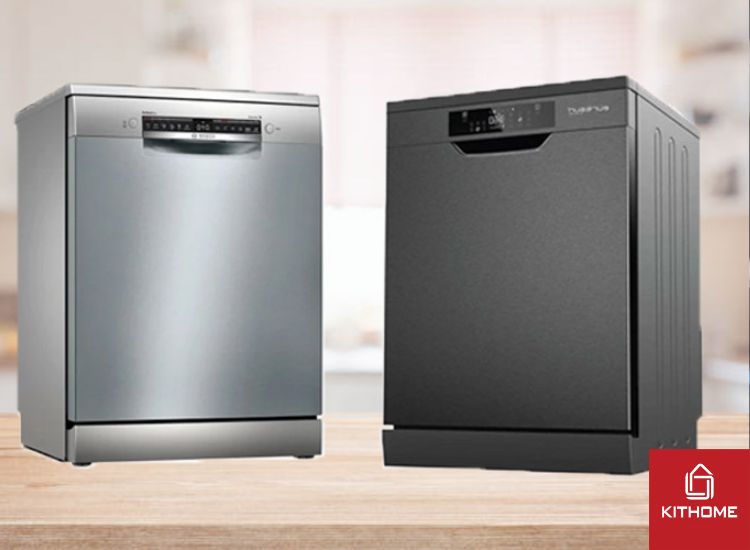 SO SÁNH CHI TIẾT MÁY RỬA BÁT KAFF VÀ MÁY RỬA BÁT BOSCH