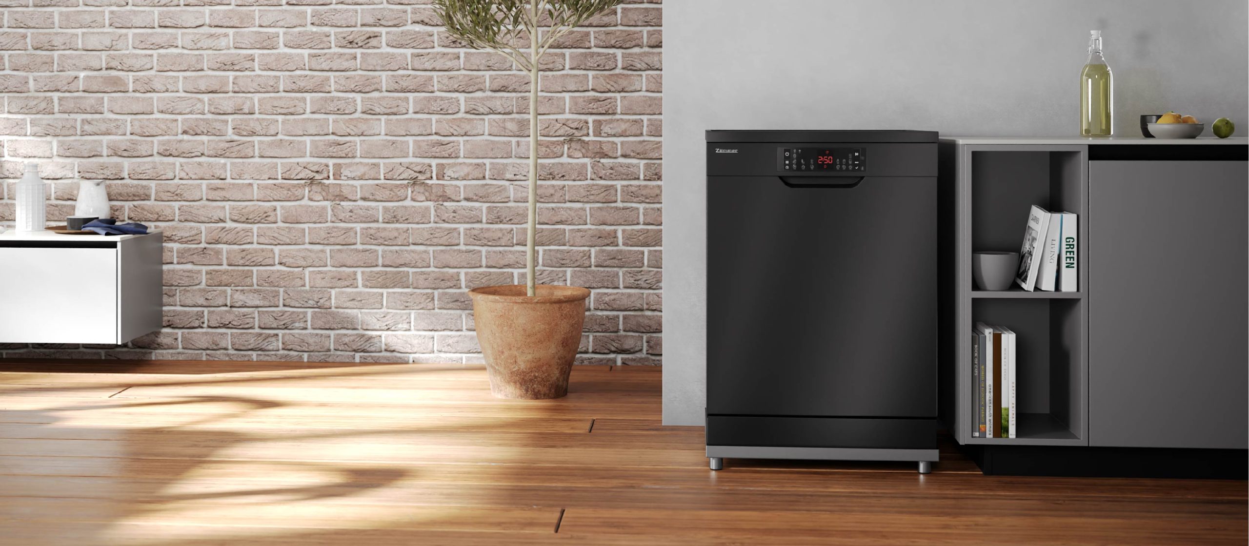 Lựa chọn màu sắc máy rửa chén phù hợp thiết kế gian bếp