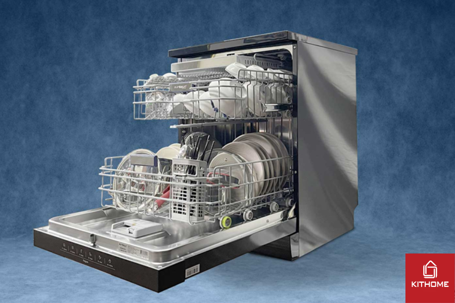 Sắp xếp bát đĩa vào máy rửa bát Eurosun SMS78EU12EB