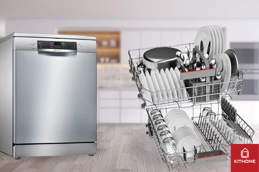 Sắp xếp bát đĩa vào máy rửa bát Sắp xếp bát đĩa vào máy rửa bát