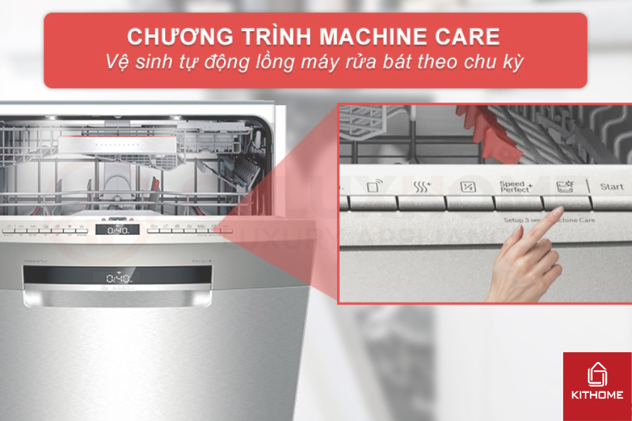 Vệ sinh tự động (Machine Care) Vệ sinh tự động (Machine Care)