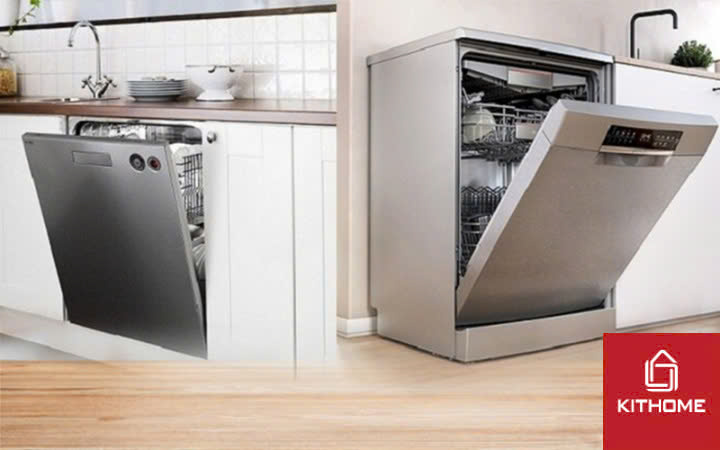 Nên mua máy rửa bát độc lập hay âm tủ?