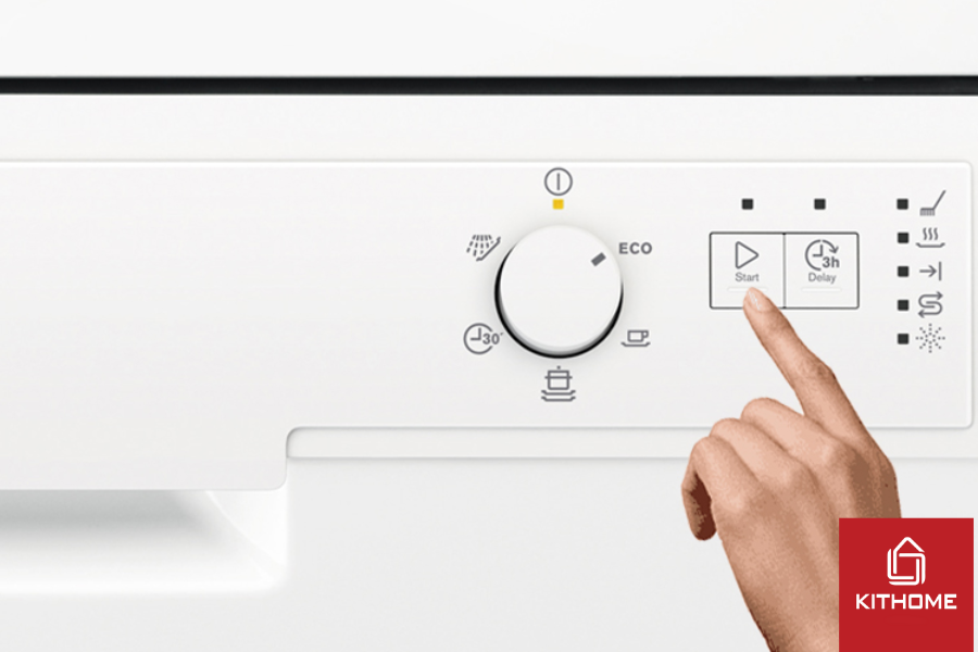 bắt đầu chu trình rửa bắt đầu chu trình rửa