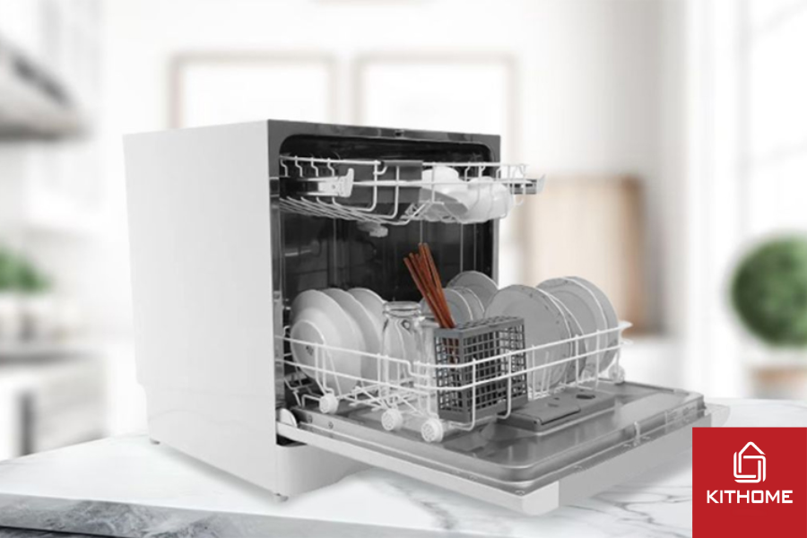 Máy rửa chén Electrolux để bàn không yêu cầu phải gắn cố định vào tường hay bệ bếp Máy rửa chén Electrolux để bàn không yêu cầu phải gắn cố định vào tường hay bệ bếp