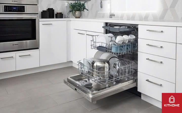 So sánh máy rửa bát độc lập và máy rửa bát âm tủ