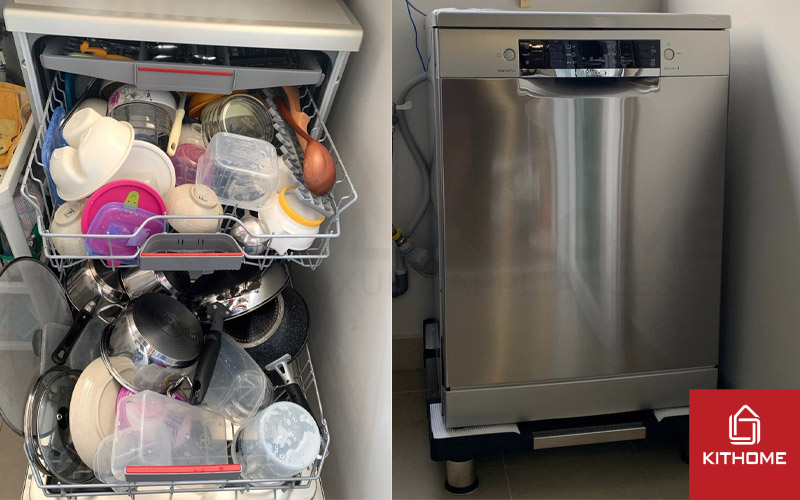 Nên lựa chọn máy rửa bát bán âm hay máy rửa bát độc lập?