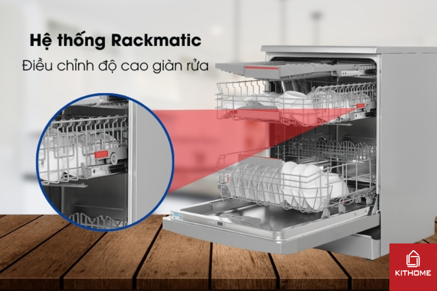 Giàn rửa trên máy rửa chén Bosch