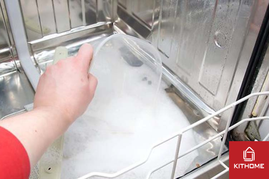 Giảm bọt khí trong quá trình rửa 