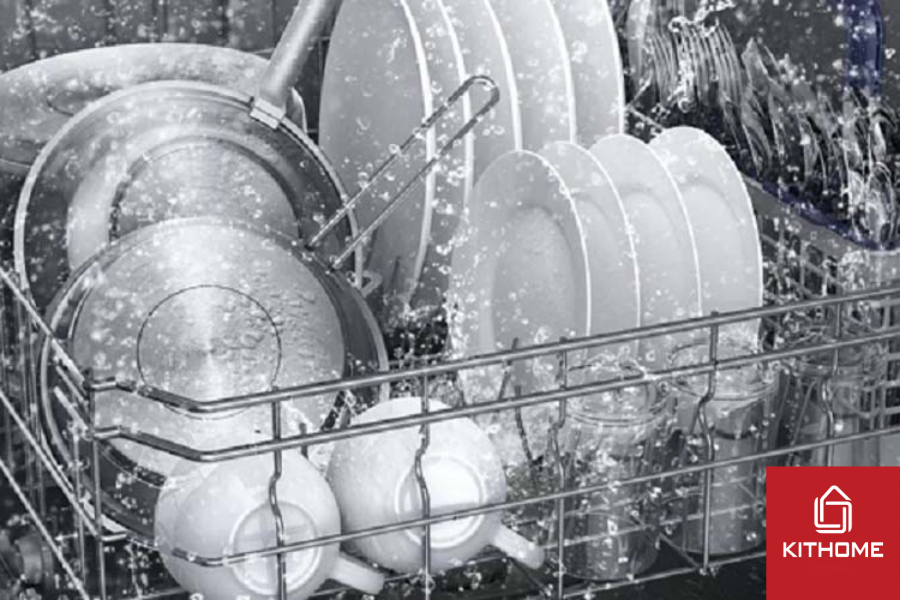 Thời gian rửa máy rửa bát với chương trình rửa bát ngâm sẽ kéo dài trong khoảng 120 phút đến 180 phút