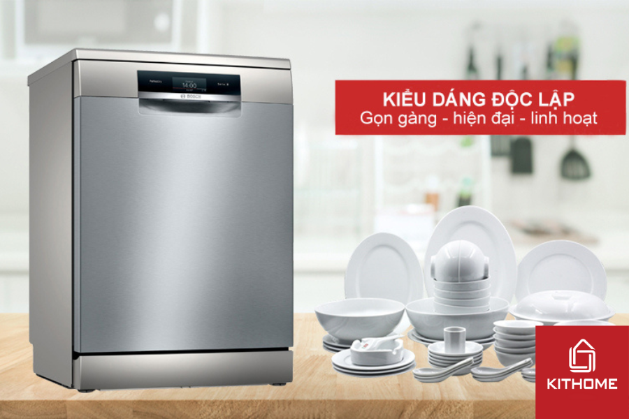 Review máy rửa chén Bosch độc lập SMS8YC01E