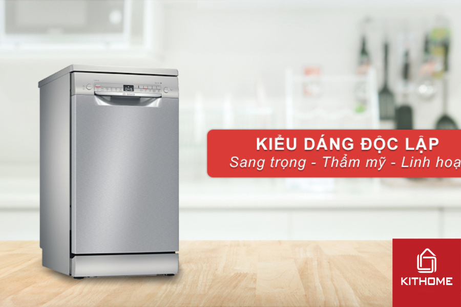 Máy rửa bát Bosch kích thước 45cm SPS2XMI04E Máy rửa bát Bosch kích thước 45cm SPS2XMI04E