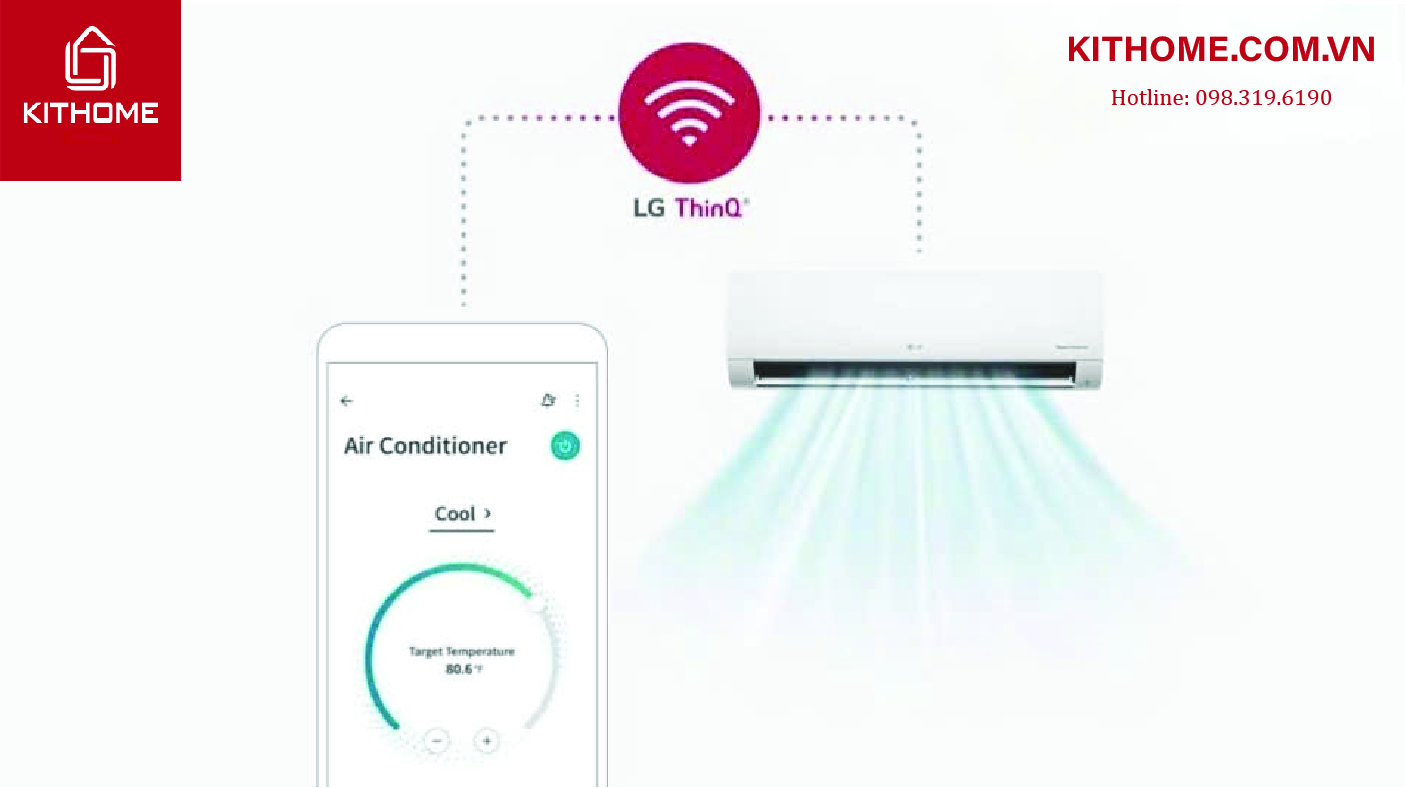điều hòa multi LG 2 chiều Z2UQ18GFD0 tích hợp công nghệ kết nối với Wifi điều hòa multi LG 2 chiều Z2UQ18GFD0 tích hợp công nghệ kết nối với Wifi