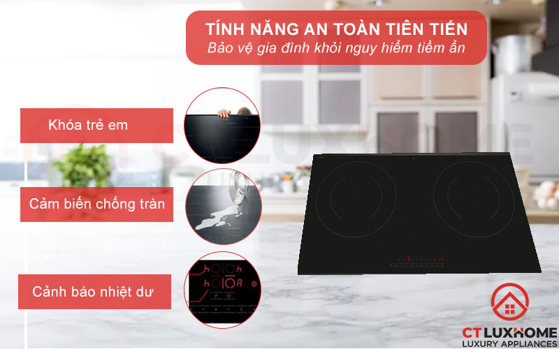 Bảo vệ người dùng và thiết bị hiệu quả với các tính năng an toàn