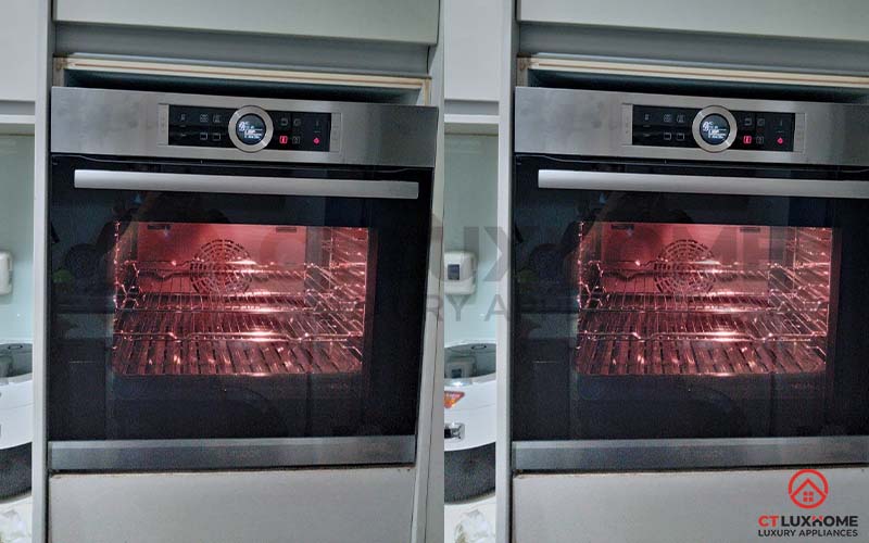 Lò nướng HBG633BS1A thiết kế theo kiểu dáng âm tủ