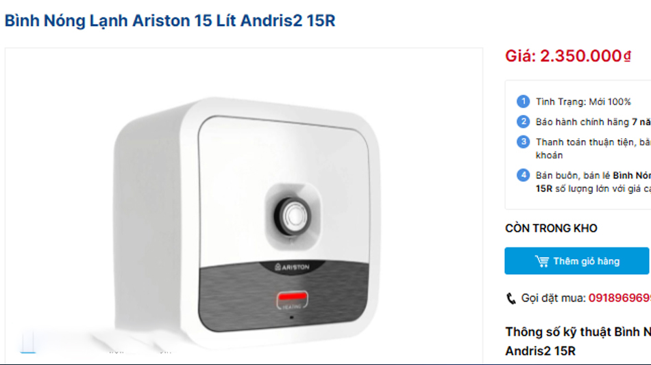 Giá bán tốt nhất thị trường – Tiết kiệm tối đa chi phí cho gia đình