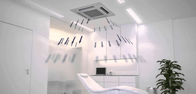 Đánh giá thiết kế, tính năng trên điều hòa âm trần cassette Casper CH-36TL22 Đánh giá thiết kế, tính năng trên điều hòa âm trần cassette Casper CH-36TL22