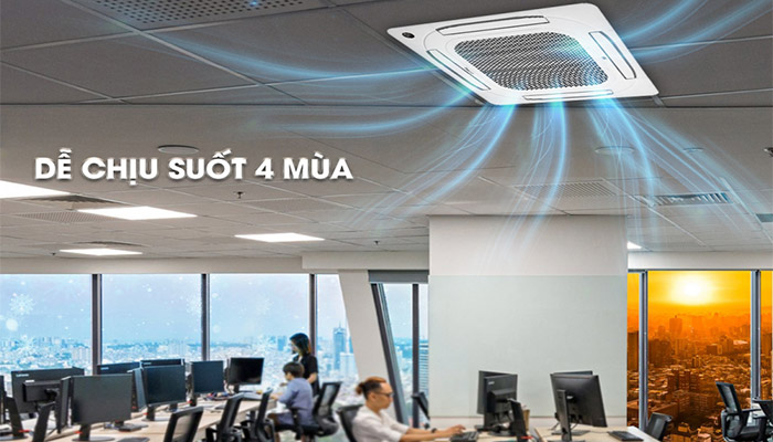 Điều hòa âm trần Daikin 2 chiều inverter 42000btu FCF125CVM/RZA125DV1 Điều hòa âm trần Daikin 2 chiều inverter 42000btu FCF125CVM/RZA125DV1