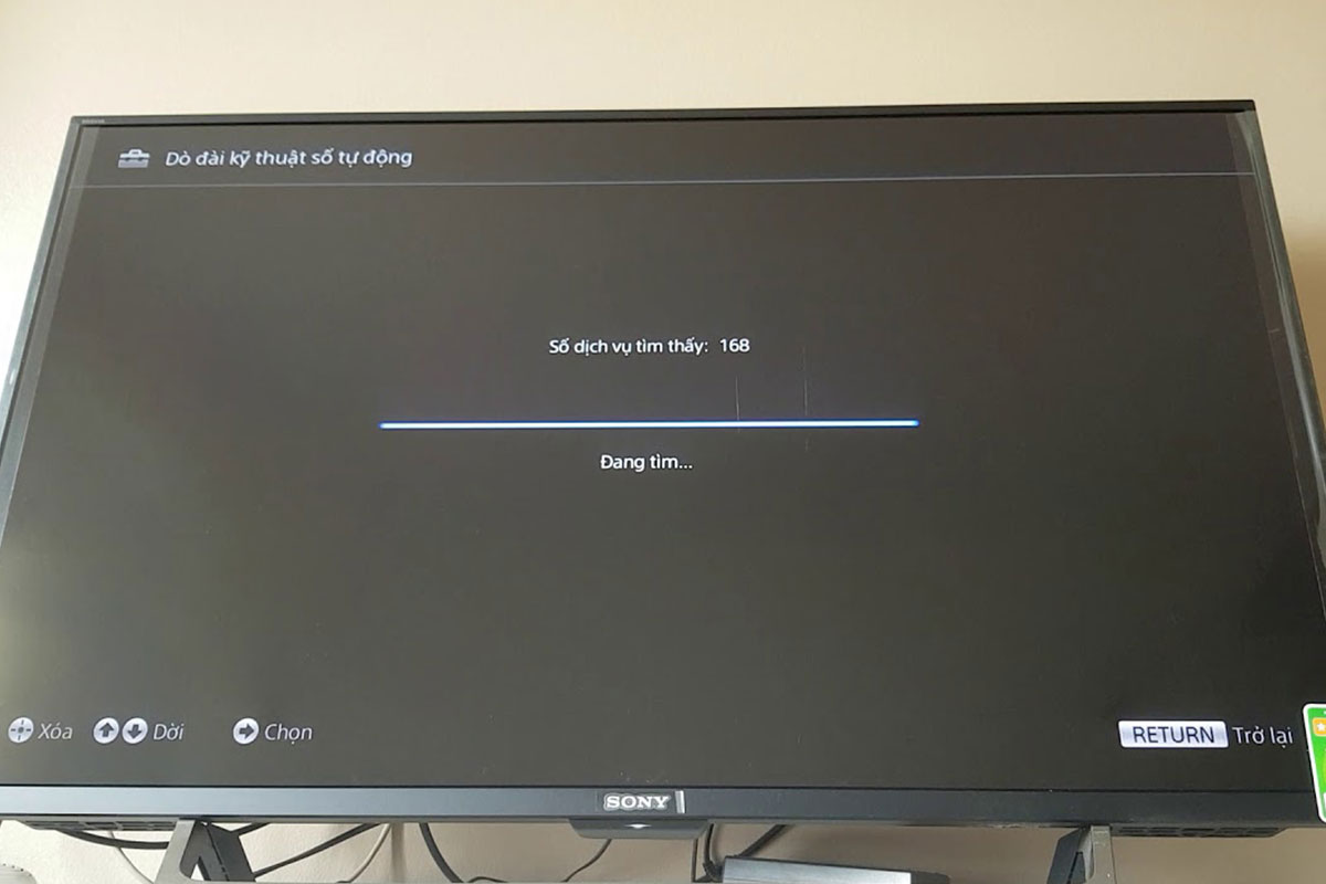 Lợi ích của việc dò kênh trên tivi Sony