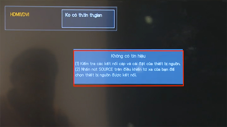 Nguyên nhân tivi samsung không có tín hiệu và cách khắc phục ngay tại nhà