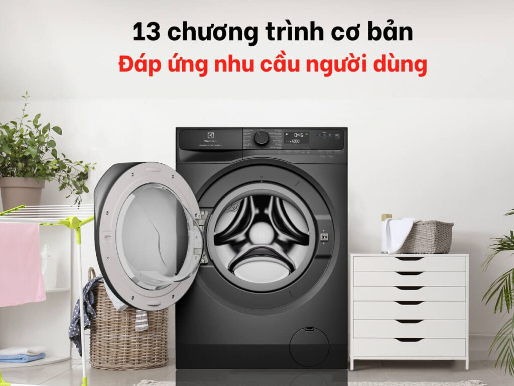 Công nghệ giặt thông minh trên máy giặt Electrolux 10Kg EWF1043R7SC