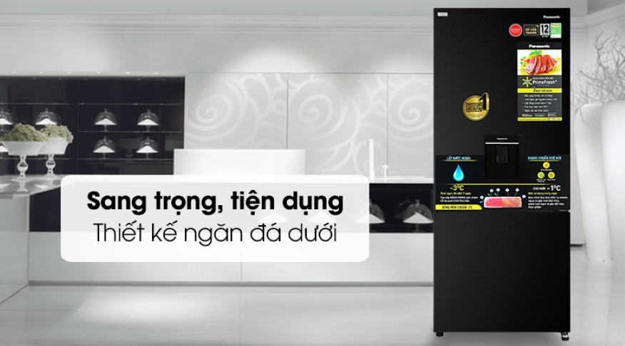 Tủ lạnh Panasonic inverter NR-BX421GPKV lựa chọn đáng đồng tiền bát gạo cho mọi gia đình