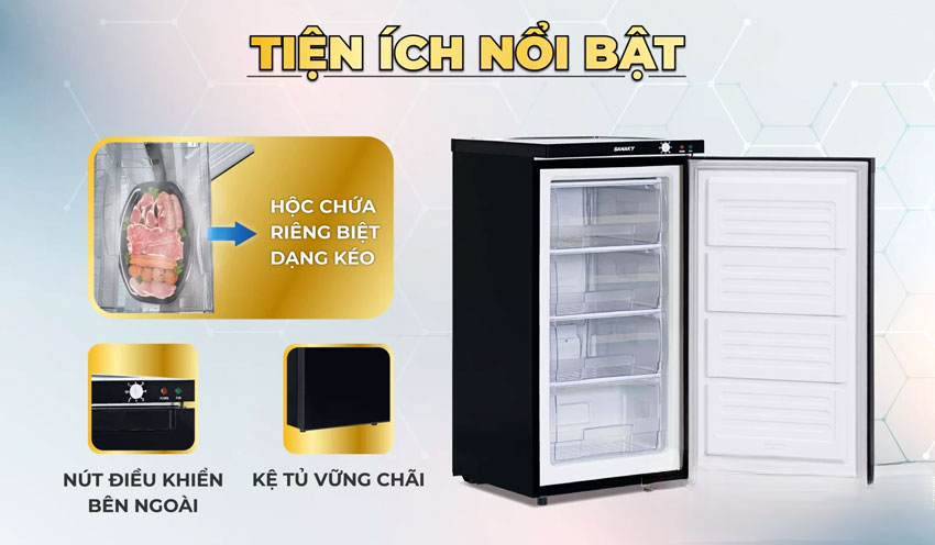 đánh giá từ người dùng thực tế về tủ đông Sanaky VH-160VD3: đánh giá từ người dùng thực tế về tủ đông Sanaky VH-160VD3: