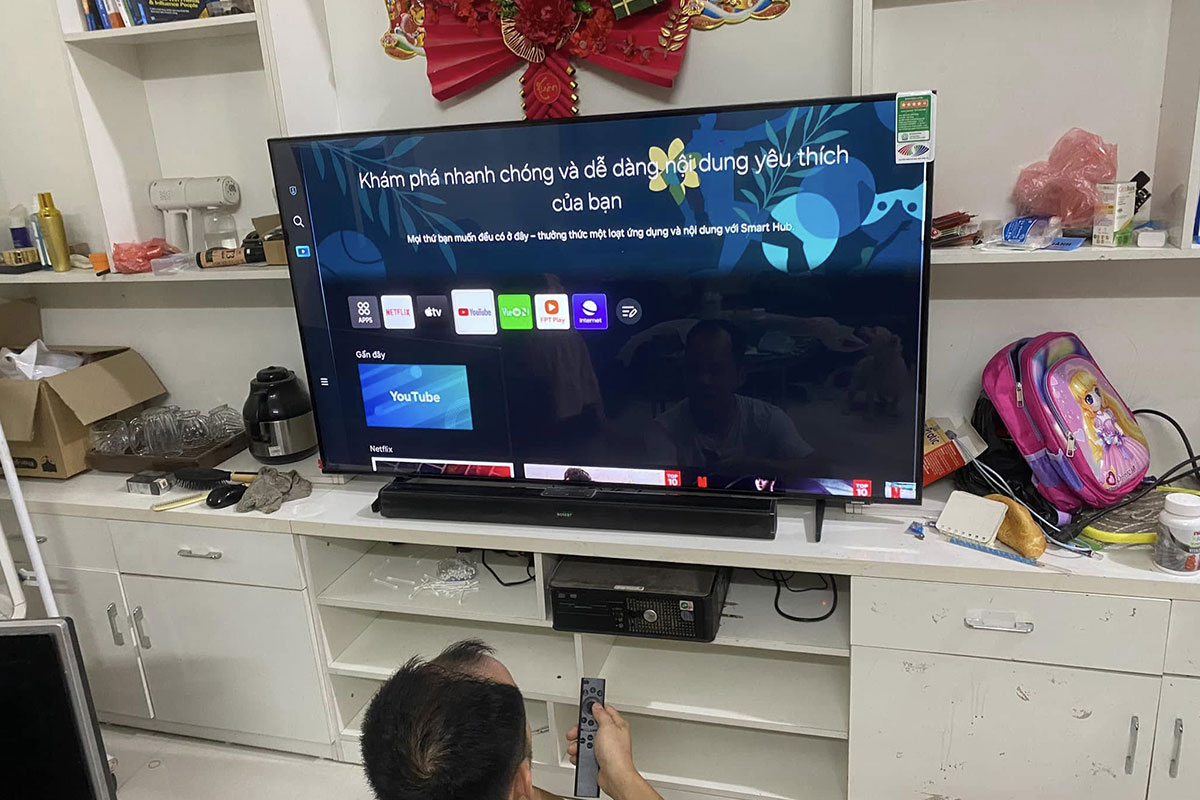 Smart Tivi Samsung 55 Inch 4K UA55DU8500KXXV