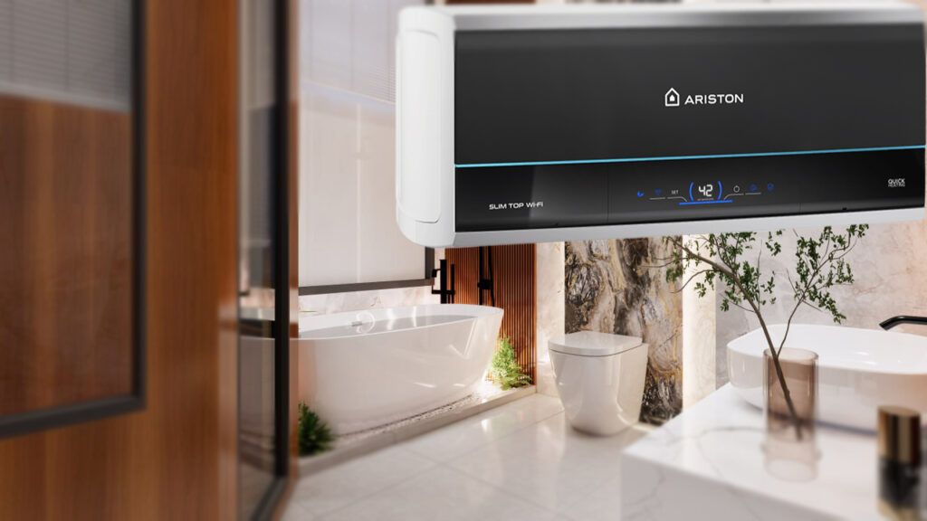 Review ưu và nhược điểm bình nóng lạnh Ariston Slim3 30 Top Wifi