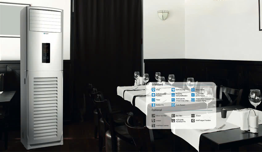 Điều hòa cây giá rẻ Casper 28000Btu FC-28TL22- Giá bán: 17.650.000₫