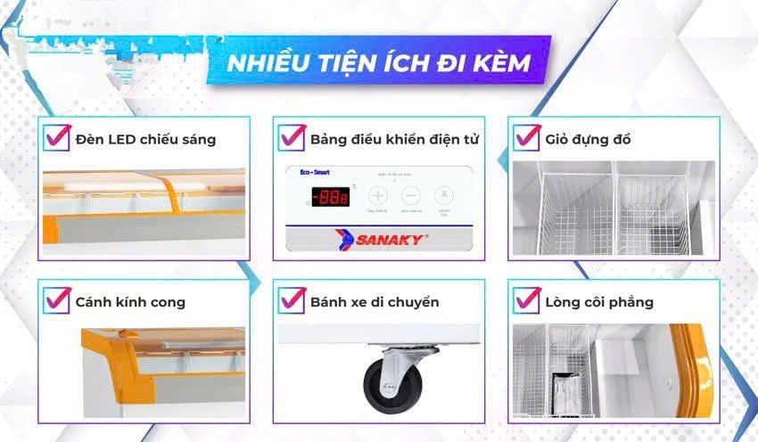 Giỏ đựng đồ tách biệt có thể bỏ ra khi không sử dụng