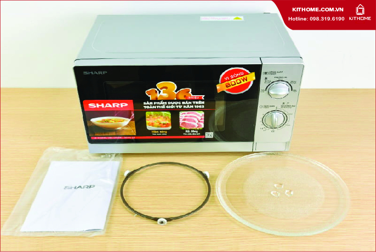 Đặc điểm nổi bật của lò vi sóng Sharp R-202VN-S