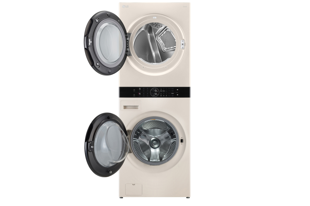 Tháp Giặt Sấy LG WashTower™ WT1410NHE – Giải Pháp Giặt Sấy Hoàn Hảo Cho Gia Đình Hiện Đại