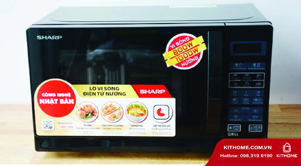 Hình ảnh lò vi sóng điện tử có nướng Sharp R-G273VN-B Hình ảnh lò vi sóng điện tử có nướng Sharp R-G273VN-B