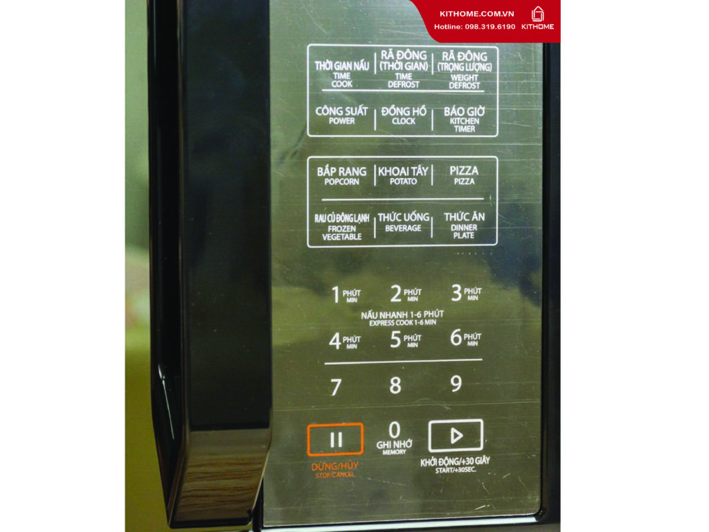 Nấu đơn giản với 6 thực đơn tự động