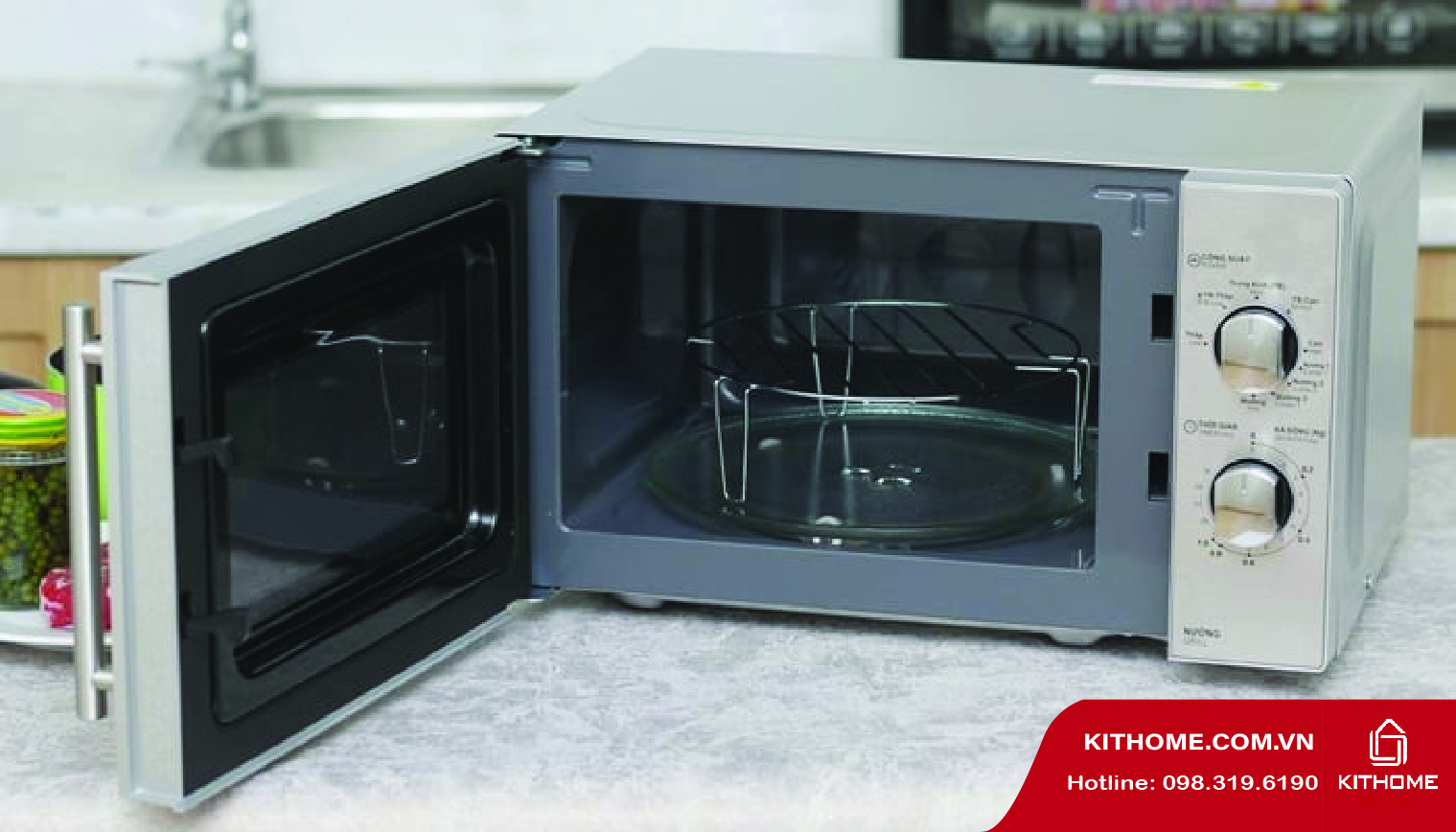 Dung tích 20 lít phù hợp cho nhiều gia đình