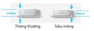 điều hòa Midea MCD1-28CRN8 còn có thiết kế siêu mỏng điều hòa Midea MCD1-28CRN8 còn có thiết kế siêu mỏng