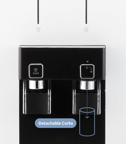 Đầu vòi máy lọc nước Coway CHP-590R có thể tháo rời