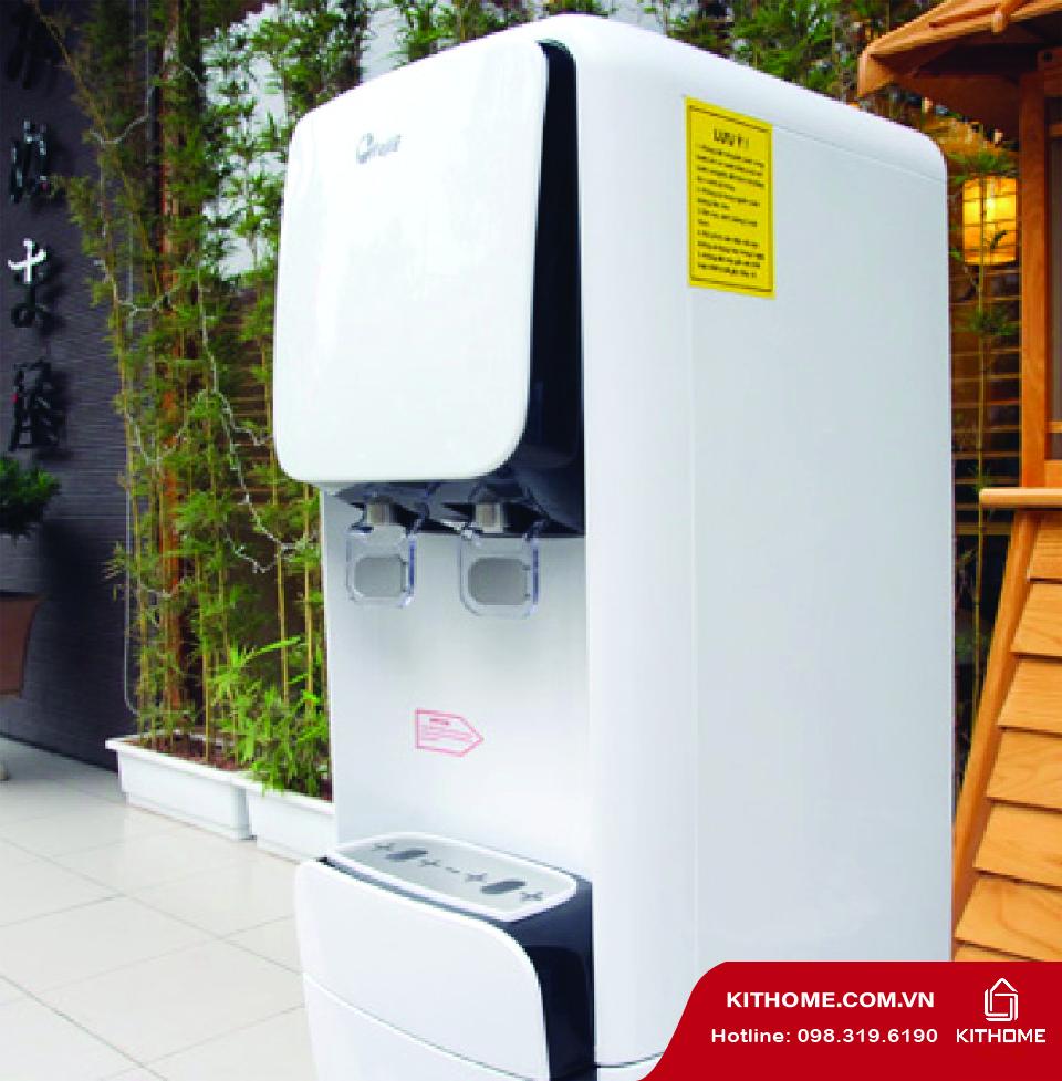 Thiết kế 2 vòi nóng, lạnh riêng biệt có thể sử dụng đồng thời