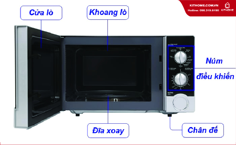 Lò vi sóng cơ có nướng Sharp R-G302VN-S 23 lít