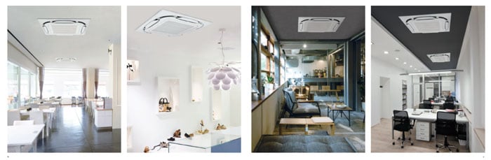 Điều hòa âm trần Daikin Inverter FCFC50DVM/RZFC50DVM phù hợp cho nhiều không gian khác nhau