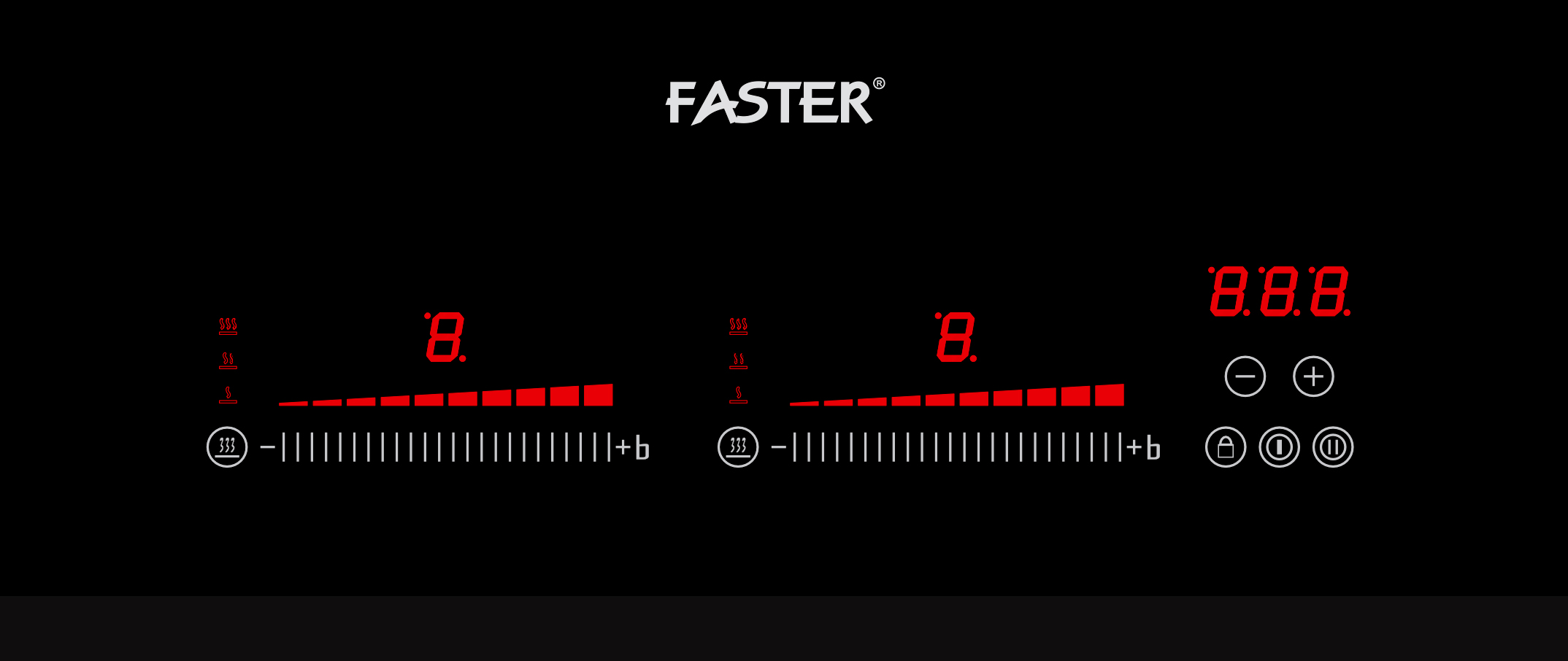 bang-dieu-khien-bep-tu-faster-fs-836g Bếp từ Faster FS 836G