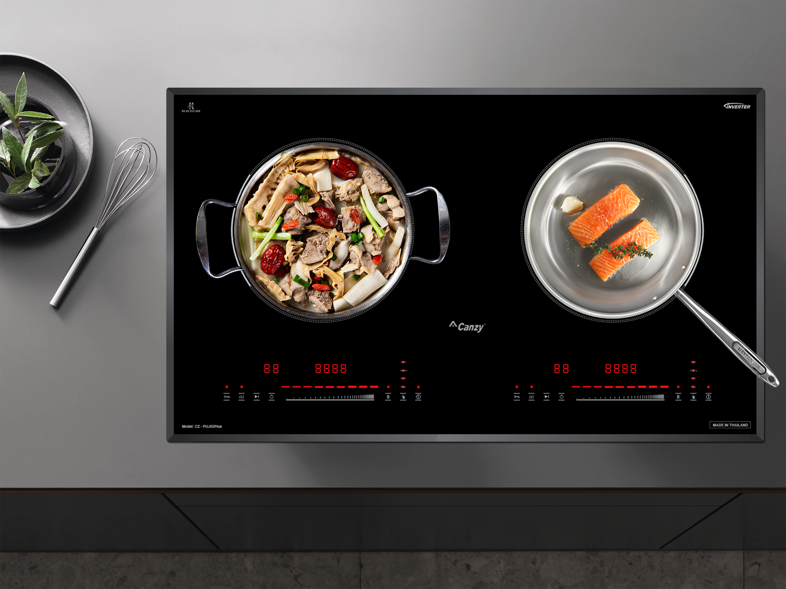 bep-dien-tu-cao-cap-canzy-cz-900gb-6 Bếp từ Canzy CZ-PUJ55Plus