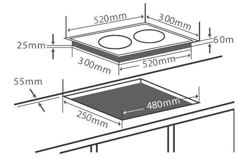 bep-dien-tu-chefs-eh-dih32b Bếp từ Chefs EH-DIH32B