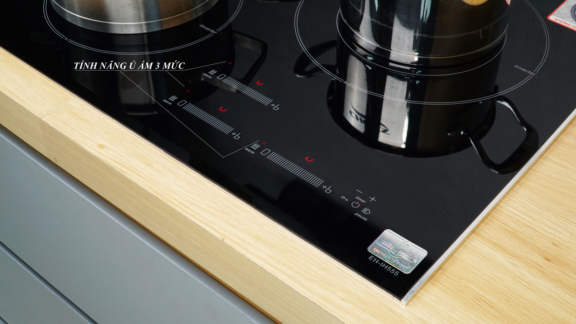 bep-tu-ba-chefs-eh-ih555-7 Bếp từ Chefs EH-IH555