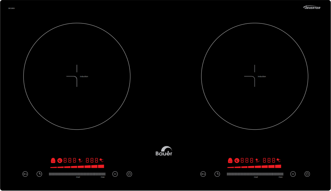 Toàn cảnh - Bếp từ Bauer BE-328SI Toàn cảnh - Bếp từ Bauer BE-328SI