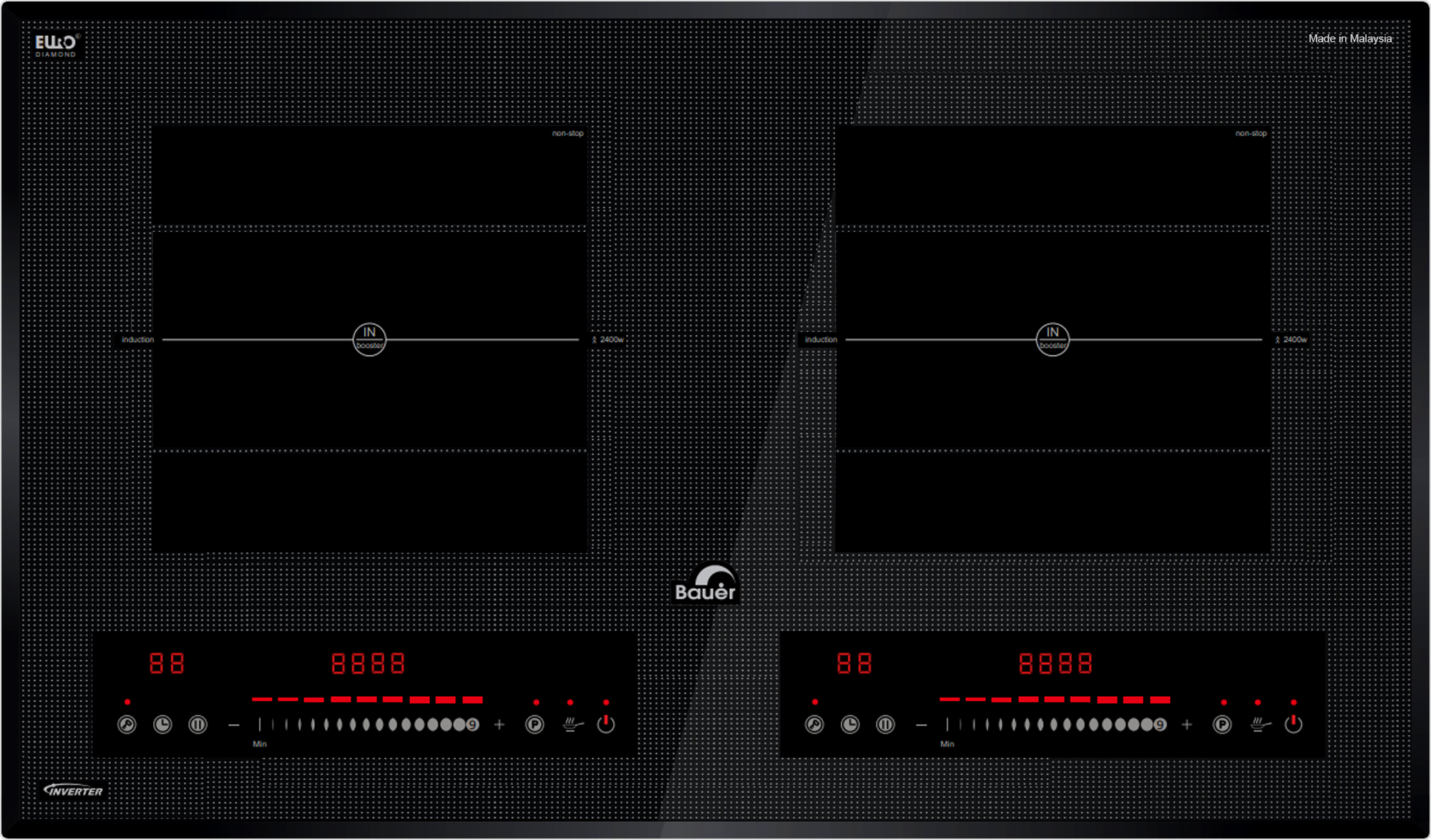 Toàn cảnh - Bếp từ Bauer BE388SA - Nhập khẩu nguyên chiếc từ Malaysia Toàn cảnh - Bếp từ Bauer BE388SA - Nhập khẩu nguyên chiếc từ Malaysia