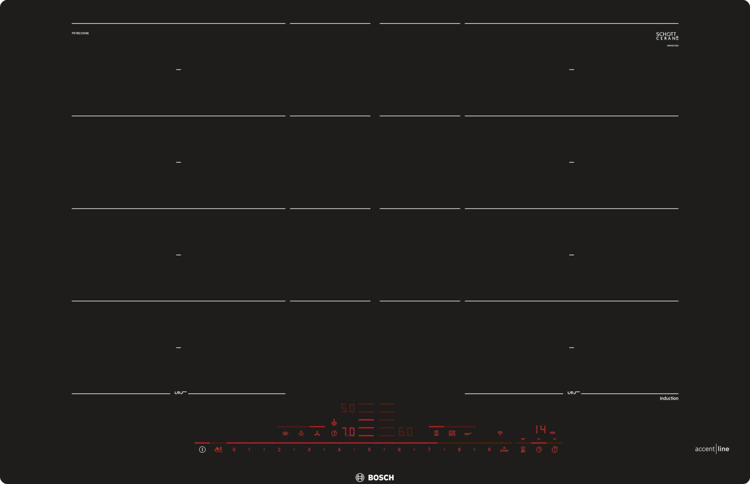 Bếp từ Bosch PXY821DX6E