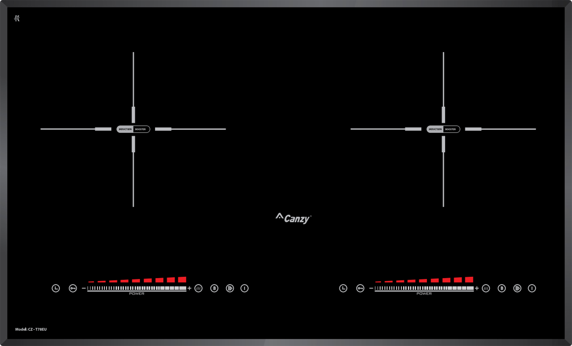 Toàn cảnh - Bếp từ Canzy CZ-T78EU - Nhập khẩu nguyên chiếc từ Malaysia Toàn cảnh - Bếp từ Canzy CZ-T78EU - Nhập khẩu nguyên chiếc từ Malaysia
