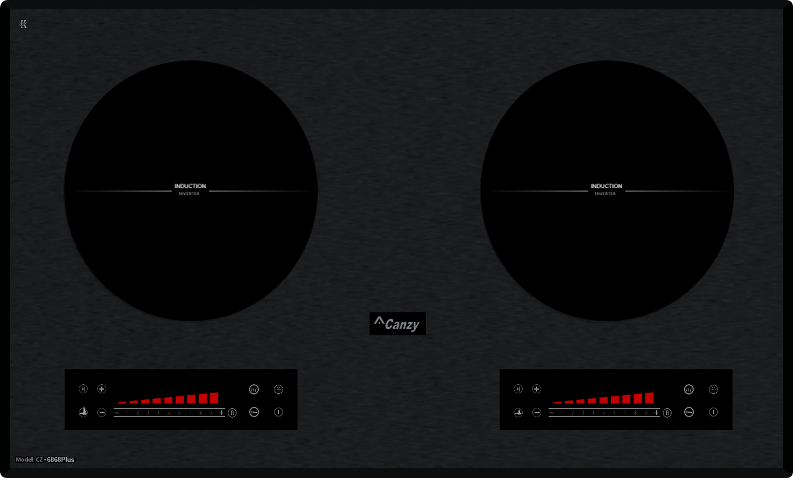 Toàn cảnh - Bếp từ Canzy CZ-6868Plus - Nhập khẩu nguyên chiếc từ Thái Lan Toàn cảnh - Bếp từ Canzy CZ-6868Plus - Nhập khẩu nguyên chiếc từ Thái Lan